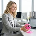 thumbnail image 5 of Squishy Vomiting Egg Squeeze Toy with Modeling Material Squeezing Action, 1-Pack 2.5 Inches, Pink, for Office Desk Relaxation, Sensory Toy, 5 of 6