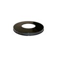 thumbnail image 1 of Tapa para contenedor de basura Witt Industries M3601-FTL-BK, acero negro, 1 of 1