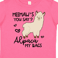 thumbnail image 4 of Inktastic Meemaw's You Say Alpaca My Bags Boys or Girls Toddler T-Shirt, 4 of 5
