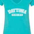 thumbnail image 4 of Inktastic Daytona Beach 1876 Women's V-Neck T-Shirt, 4 of 5