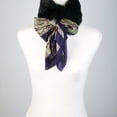 thumbnail image 5 of JamieRocks JKF4003-BK-7 Furve Duchess Neckerchief Scarf - Black, 5 of 9