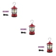 thumbnail image 2 of Linterna Camping Inteprter Vintage Regulable Carpa Luz recargable Accesorio Rojo, 2 of 6