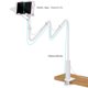 thumbnail image 4 of Soporte flexible para teléfono con brazo de aleación de aluminio, 100 cm negro - Ajustable 360° para cama, escritorio o cocina, 4 of 6