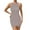 Gray formal dresses for women, variant on Wycnly Formal Dresses for Women Party Club Knitted Cotton Sexy Bodycon Tank Mini Dresses Sleeveless Round Neck Solid 2024 Summer Short Dress Orange l
