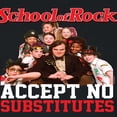 thumbnail image 3 of School of Rock - Mr. Finn & Students - Accept No Substitutes - Juniors Cropped Cotton Blend T-Shirt, 3 of 5