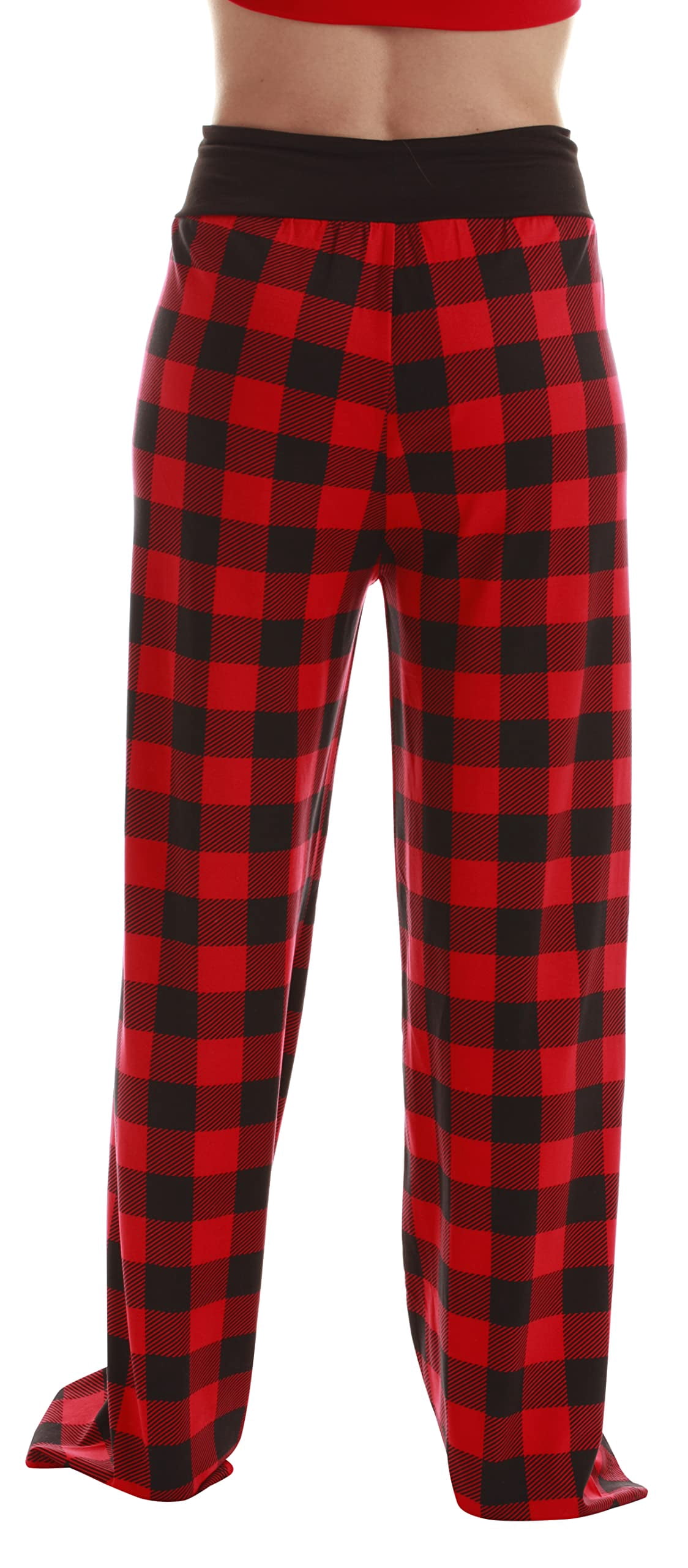 Just Love Women's Plus Size Buffalo Check Print PJs Bottoms, Pajama Pants  Sleepwear, X-Large - Walmart.com