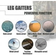 thumbnail image 3 of Hunting Leg Gaiters Waterproof Hiking Boot Gaiters Camo Snow Shoe Covers, Outdoor Skiing Gators for Men and Women, 3 of 7