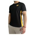 thumbnail image 2 of Playera Wilson Talla EG Deportiva manga corta básica negra detalles amarillos, 2 of 4