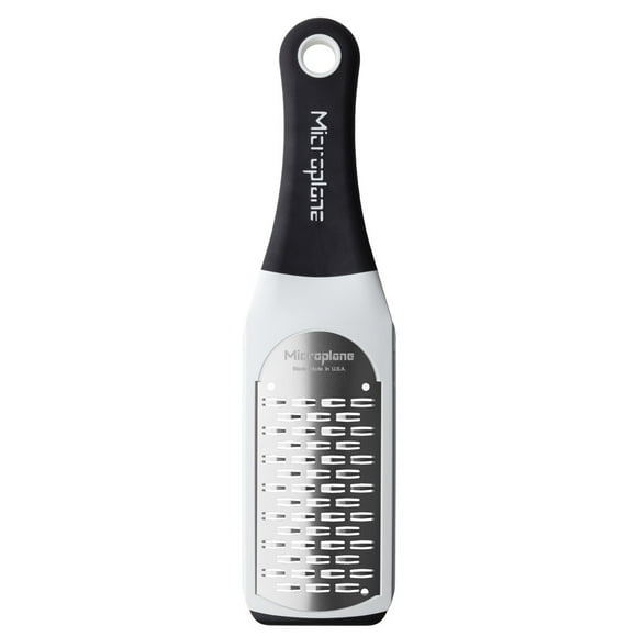 Microplane Artisan Series Cheese Grater and Zester (Ribbon, White)