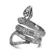 thumbnail image 2 of Anillos de tamaño ajustable, anillo de amistad de tendencia, accesorios Unisex, suministro de joyería de aleación, adornos de ropa de Ropa, zapatos y accesorios Miscelánea Aros Dobles/Plata Minnieouse AP010677-04B, 2 of 6