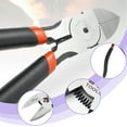 thumbnail image 3 of Wire Cutter Precisions Flush Cutter Side Cutting Pliers Diagonal for Crafts Jewelry Making Electronics, 3 of 8