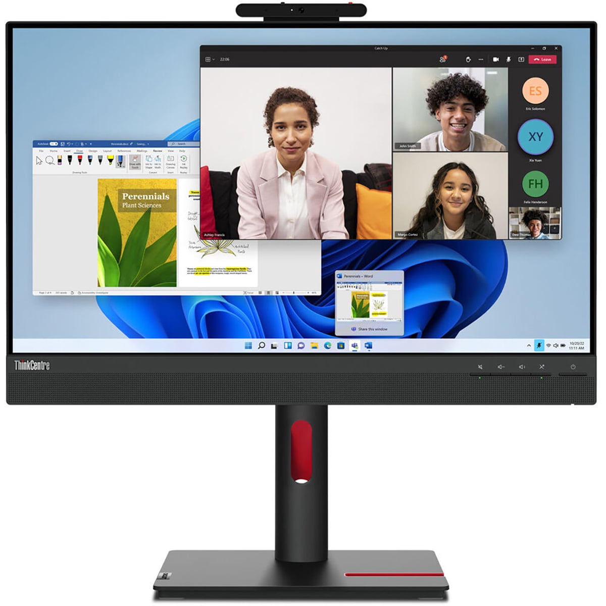 Lenovo Thinkvision t23i-10　デスクトップセット１ Lenovo ThinkVision T23i-10 23