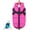 Pink, variant on Dog Winter Coat with Harness, 3 in 1 Winter Jacket, Waterproof Windproof Dog Jacket with Zipper, Small Cat Coat with Harness, for Small Medium Large Cats (Black)