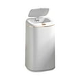 9 Gallon Automatic Trash Can Touchless Sensor Bin with Light & USB