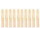 thumbnail image 2 of B Cañas planas accesorio de lengüeta de clarinete 10 piezas Diseño de sastrería especial Amplia compatibilidad Sonido claro Color de madera para instrumento, 2 of 8
