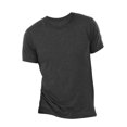 thumbnail image 3 of Canvas - Camiseta básice con cuelloredondo de manga corta ajustada en el Bicep para hombre - Verano (Negro Carbón Jaspeado), 3 of 3
