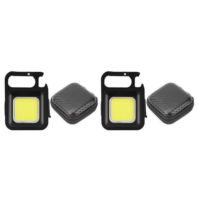 Luz de llavero 2 uds lámparas de emergencia linterna de bolsillo recargable 500 lúmenes para senderismo al aire libre Hugtrwg Para estrenar