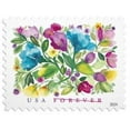 thumbnail image 6 of Celebration Blooms USPS Forever Postage Stamp 5 Sheets of 20 US First Class Celebrate Flower Announcement Wedding Holiday (100 Stamps), 6 of 6