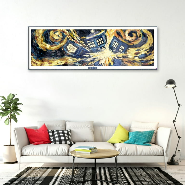 Van Gogh Exploding Tardis Original