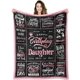 thumbnail image 1 of LHSHID Daughter Birthday Gifts Birthday Gifts Blankets for Daughter Happy Birthday Gifts for Daughter Adult from Mom Unique Daughter Birthday Gifts Ideas Throw Blanket 60"x80", 1 of 6