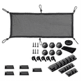 thumbnail image 4 of Cable Management Net - Under Desk Wire Management - Flexible Under Desk Cable Management Tray, 4 of 10