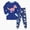 A51-Blue, variant on 2-Piece Toddler Pajamas Long Sleeve for Boys Girls for Boys Girls 6 9 12 18 24 Months Pajamas Dailywear Set Loungewear Homewear,2-3 Years