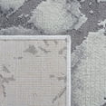 thumbnail image 6 of SAFAVIEH Craft Sharlene Abstract Area Rug, 2'3" x 8' Runner, Grey/Dark Grey, 6 of 8