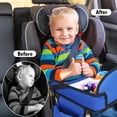 thumbnail image 5 of Kids Travel Tray, Play Tray For Kids Car Seat, Toddler Road Trip Essentials, Drawing Lap Tray With Storage Space for Airplane, Multifunctional Activity Tray Road Trip Must Haves For Kids (Blue), 5 of 10