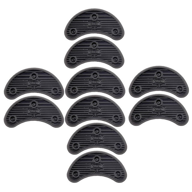 5x Par de Protectores de Talón de Suela de Goma Hugo Caliente de Placas de Pie