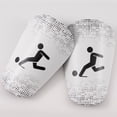 thumbnail image 2 of Fútbol Extra Mini Guardias Espinilla Pequeña Equipos Protección Protectores 2pcs Amortiguadores Absorbiendo Peso Ligero para Atletas Hombres Niñas, 2 of 9
