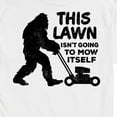 thumbnail image 3 of Instant Message - This Lawn Sasquatch - Men's Short Sleeve Graphic T-Shirt, 3 of 6