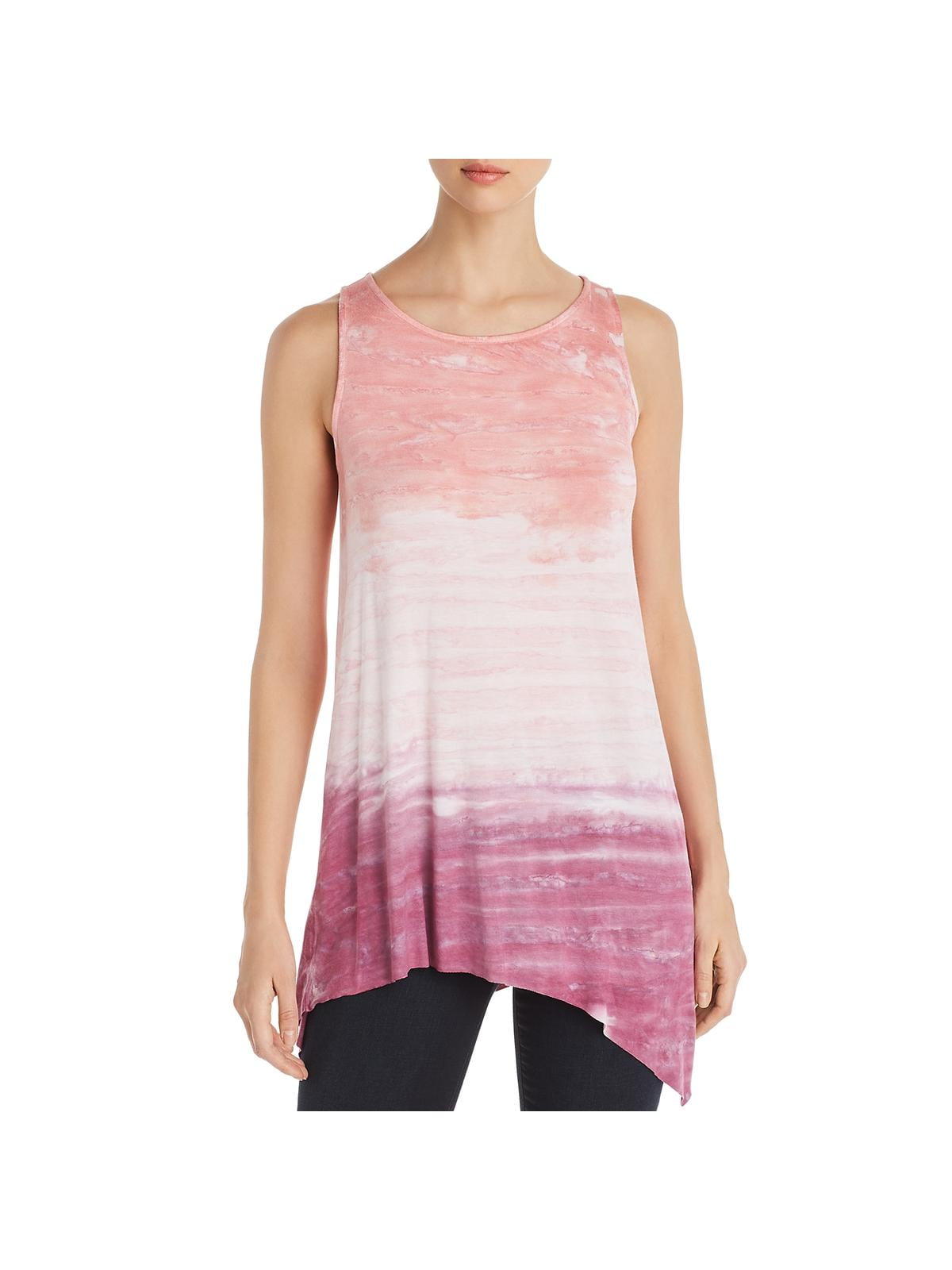 Cupio Blush Womens Ombre Tie-Dye Tank Top - Walmart.com