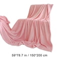 thumbnail image 6 of Super Soft Throw Blanket 150x200cm Warm Fleece Solid Blanket for Sofa Bed & Office, Thick & Plush Cozy Home Decor, Machine Washable, 6 of 6