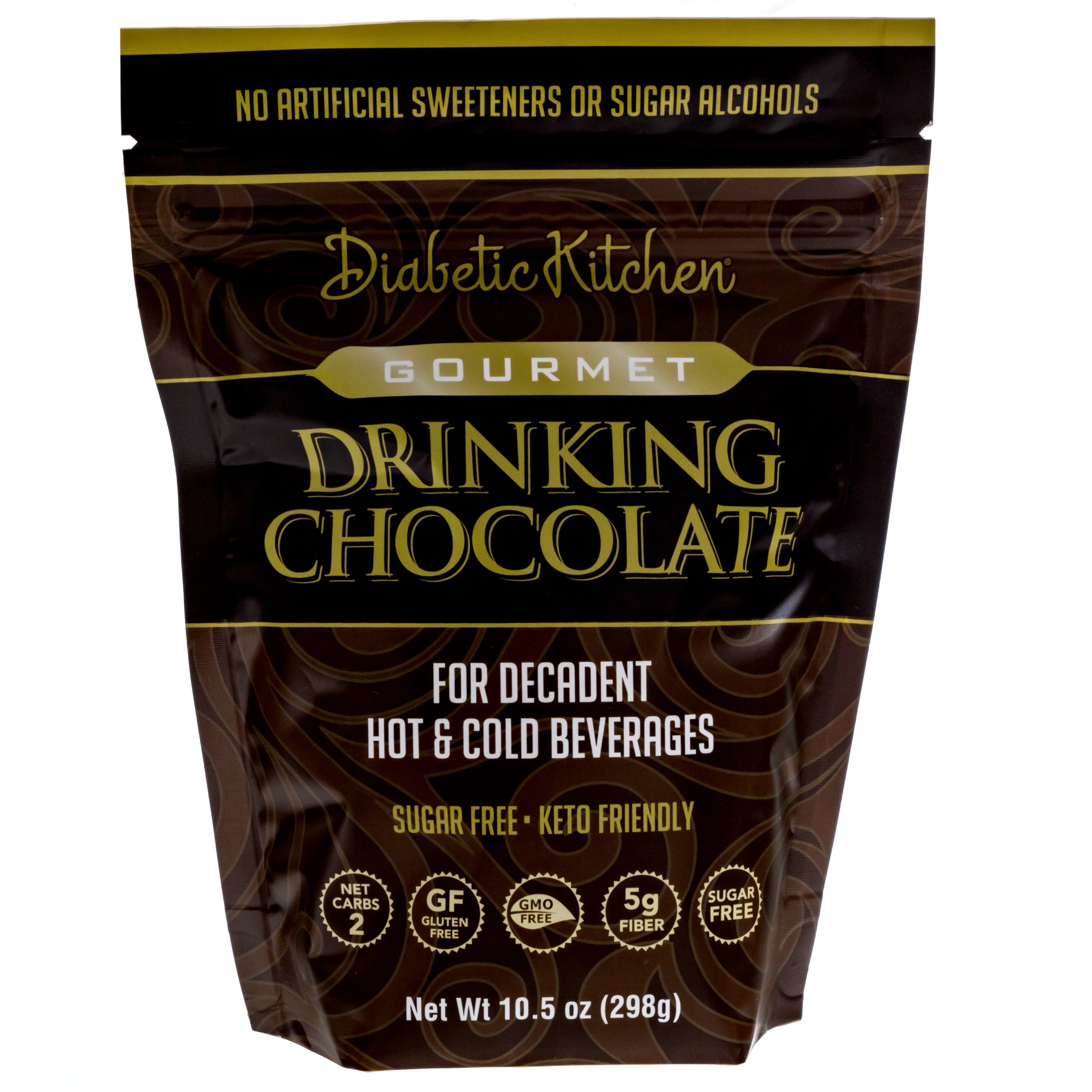 Diabetic Kitchen Gourmet Drinking Chocolate is SugarFree, Keto