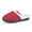Red, variant on BERANMEY Comfy Slippers for Women Indoor Fluffy Women's Slip on Fuzzy House Slippers Memory Foam Slippers Scuff Outdoor Indoor Warm Plush Bedroom Shoes with Faux Fur Lining
