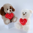 thumbnail image 7 of CYFW Valentine's Day You and Me Teddy Bear or Dog,Plush Bear Animal Toy,First Valentine'S Day Gift For Kids, Baby Shower, First Keepsake Gift, 7 of 7