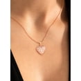 thumbnail image 4 of U7 Tree of Life Rose Gold Plated Locket Necklace Heart Pendant Necklace Personalized Memorial Gift Christmas Gifts for Women Daughter Mother's Day Valentine, 4 of 8