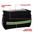 thumbnail image 5 of Zone Tech Bicycle Handlebar Bag - Handlebar Bag with Reflective Stripe for Outdoor Activity, 5 of 7