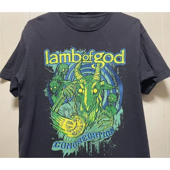 RARE Lamb Of God Band Congregation Unisex T-Shirt S To 4XL