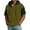 Army Green&03#0112Y, variant on Fabrcox Mens Hoodies Quarter Zip Lightweight Short Sleeve Sweat Shirt for Men Workout Sports Drawstring Summer Color Block Mens Tops