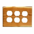 thumbnail image 3 of Switch Plate - Traditional - 3 Duplex - Black Walnut, 3 of 7