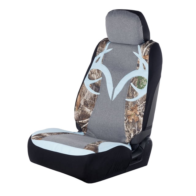 Realtree Edge Camo Mint Antler Logo Low Back Seat Cover - Walmart.com