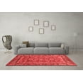 thumbnail image 3 of Ahgly Company Machine Washable Indoor Rectangle Oriental Red Traditional Area Rugs, 8' x 12', 3 of 4
