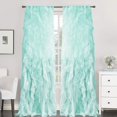 thumbnail image 1 of Cortinas de gasa transparente con volantes de la colección Sweet Home, 1 of 1