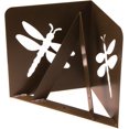 thumbnail image 5 of Garden Bloom 11023BL Bloom Dragonfly Instabrace Garden Flower Raised Bed Corners, 9.5", Brown, 5 of 7