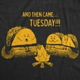 thumbnail image 2 of Mens Taco Tuesday Ghost Story T Shirt Funny Mexican Food Campfire Graphic Tee Graphic Tees, 2 of 7