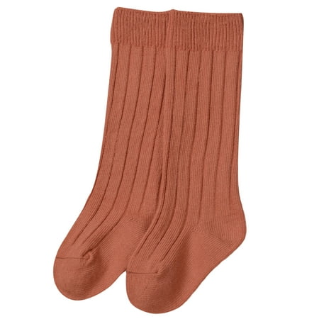 

Bmnmsl Baby Stockings Autumn Winter Cotton Warm Knee High Socks