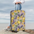 thumbnail image 4 of Uemuo Lavender Flowers Printed Washable Luggage Cover - Fashion Suitcase Protector Fits 18-32 Inch Luggage -X-Large, 4 of 9