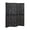 Black, variant on Roundhill Furniture Aurra 4-Panel Wood Room Divider, Folding Portable Partition Screen, Black
