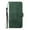 Darkgreen, variant on For Samsung Galaxy S24 FE Case, Allytechgroup Wallet with Wrist Strap, Flip Stand, Card Slots, Premium PU Leather, Retro Bumper Shockproof Phone Cover,Coffee